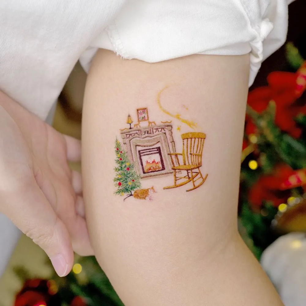 Christmas Fascinating Tattoos